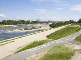 武庫川河川敷緑地
