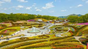 国営みちのく杜の湖畔公園
