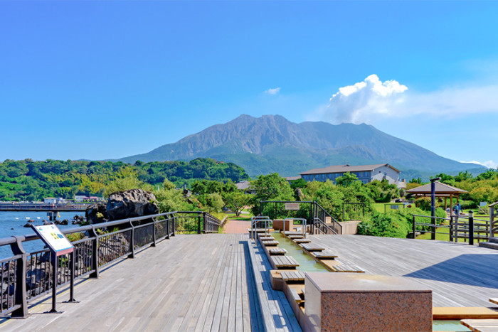 桜島溶岩なぎさ公園