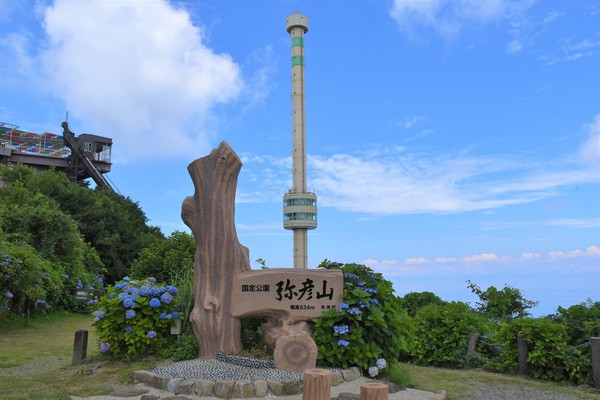 弥彦山 山頂公園