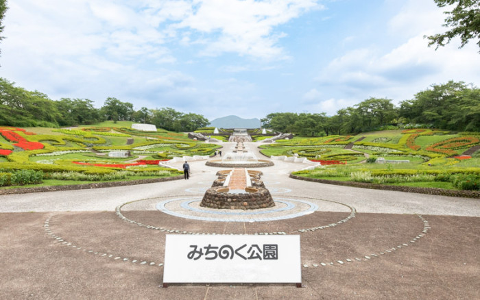 国営みちのく杜の湖畔公園