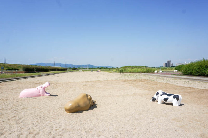 淀川河川公園 三島江地区・三島江野草地区
