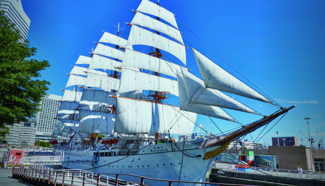日本丸メモリアルパーク(帆船日本丸・横浜みなと博物館)
