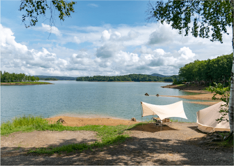 道立自然公園朱鞠内湖
